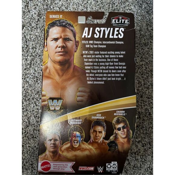❤️AJ Styles-WWE Legends Elite Series 17 - Picture 2 of 3